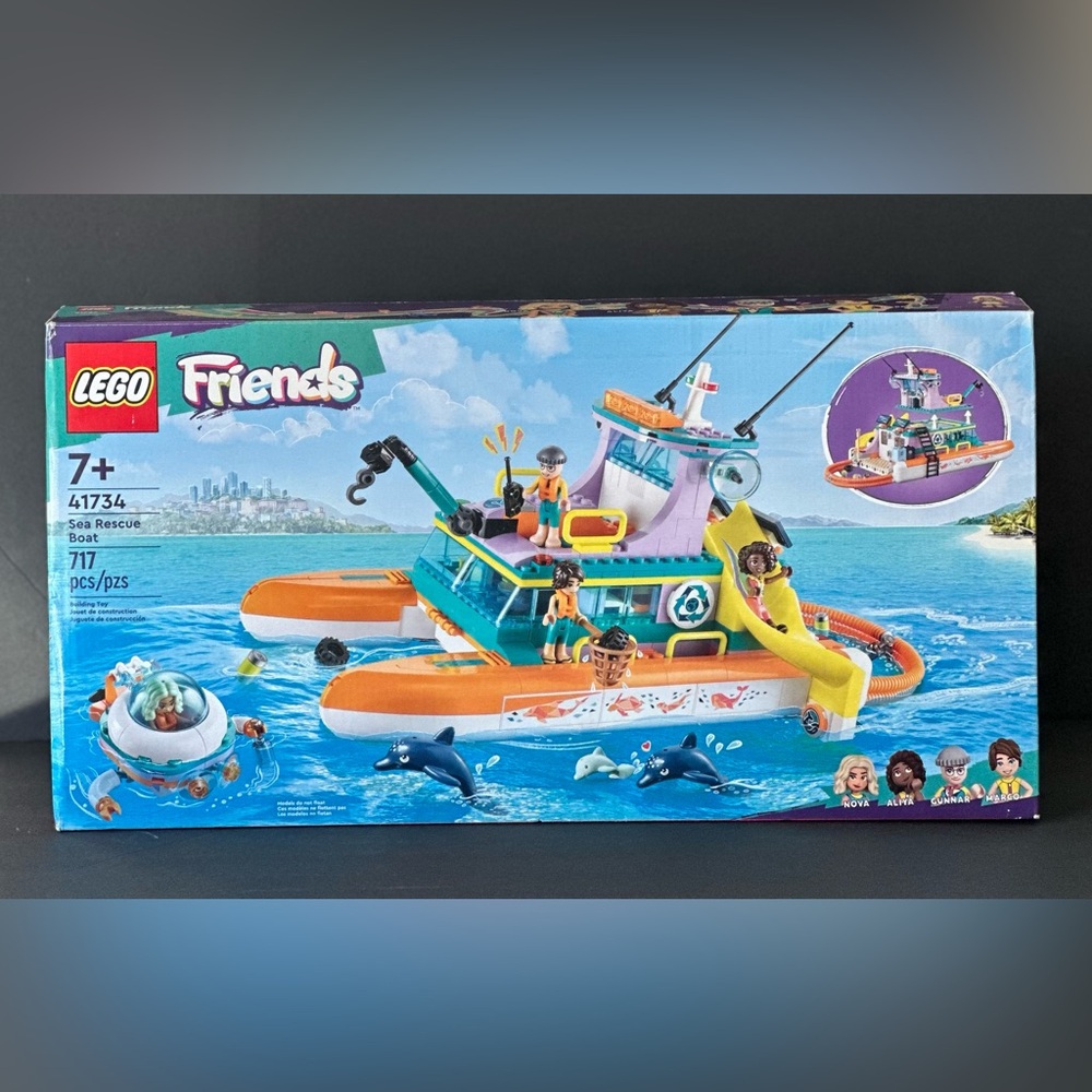 LEGO Friends Sea Rescue Boat- 41734